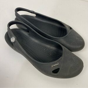 Crocs Olivia Slingback Rubber Shoes flats